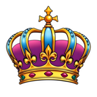 real corona dibujos animados clipart diseño png