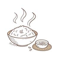 Nutritious Bulgar Mash Easy Recipe vector