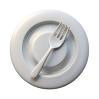 impresionante artístico sencillo blanco taza y platillo aislado png