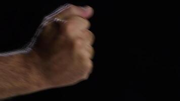 Hand Show Daumen oben Geste in Ordnung gut Zeichen video