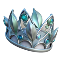 sbalorditivo Vintage ▾ un' delicato elfo tiara, argento foglie, scintillante gemme autentico png