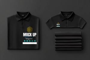 vestir estilo t camisa brincar para pólo camisa vestuário modelo camisa polo e brincar moda modelo psd