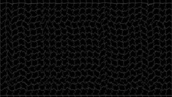 dynamique la grille animation sur noir Contexte pour Créatif mouvement toile de fond video