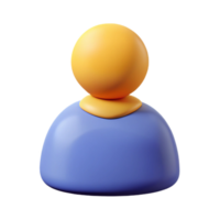 melancholic breathtaking A flat color user icon. Scalable, symmetrical with Scalable Design. detailed png