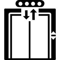 A black and white image of a battery vector