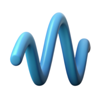 vibrant exceptional Waveform pattern, flat color, clean lines with Scalable Design. png