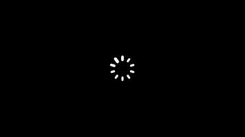 problema tecnico senza soluzione di continuità ciclo continuo Caricamento in corso cerchio animazione per sito web e ui applicazioni video