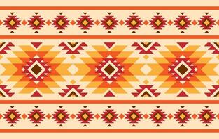 nativo americano modelo. bordado africano indígena antecedentes concepto. diseño para étnico, tela, abstracto, rojo, amarillo, naranja. vector