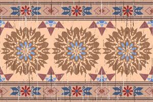Abstract old style traditional folk. vector